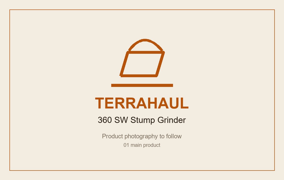 TerraHaul 360 SW Stump Grinder